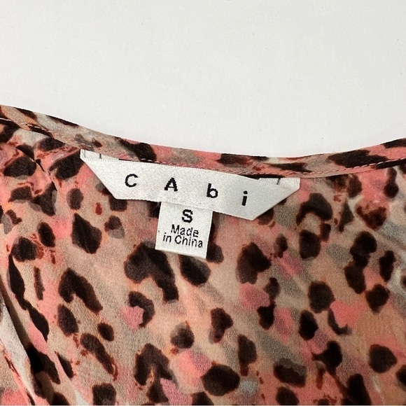 Cabi Blouse Beguile Style #108 Sleeveless Sheer Size Small - Picture 5 of 9